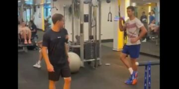 (Видео) Ѓоковиќ го имитира Меси како се расправа со фудбалерите на Светското