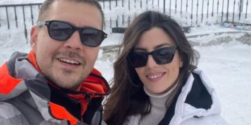 Милош Биковиќ со девојката на скијање во Франција, за една ноќ плаќаат 1.000 евра