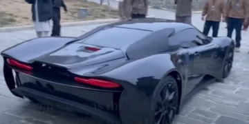 (Видео) Талибанците го претставија првиот суперавтомобил дизајниран и направен во Авганистан