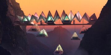 Висечки шатори за кампување меѓу планини, идеја за развој на локален туризам во Шаржа