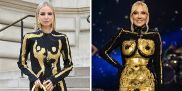 Фустанот на Брена што го плукаа сите го облече германска инфлуенсерка