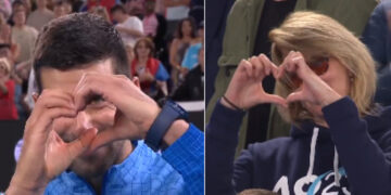 (Видео) Цела арена ја пееше роденденската песна на мајката на Ѓоковиќ на Австралија опен