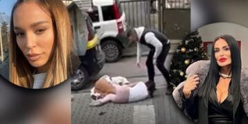 (Видео) Се степаа пејачките Едита и Инди среде улица, летаа шамари и телефони