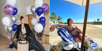 Алиша Кис во бикини го прослави 42. роденден