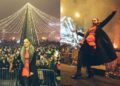 Скопјани и Елена Ристеска за Нова година, полн плоштад и многу музика за дочекот на 2023