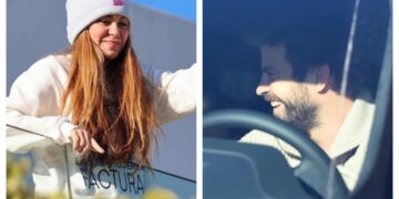 (Фото) Пике дојде кај Шакира на роденденот на синот и излезе од споредниот влез