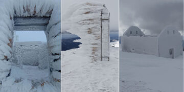 (Галерија) Снежна идила на Царев Врв на Осоговските Планини