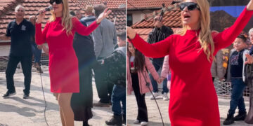(Видео) Крaтовчани вртеа оро со Елена Велевска среде плоштад