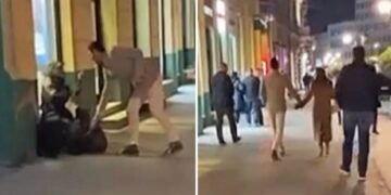(Видео) Ѓоковиќ изненади уличен свирач среде Нови Сад за Денот на вљубените