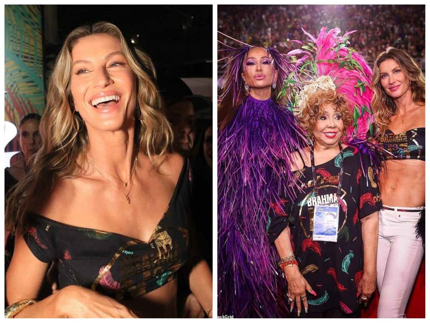 Најжешката бразилска манекенка Жизел Бундшен ужива на карневалот во Рио ...