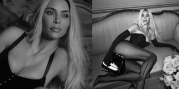 Ким Кардашијан го покажа задникот во новата кампања на Долче и Габана