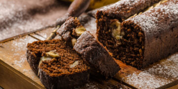 Чоколаден колач со банана