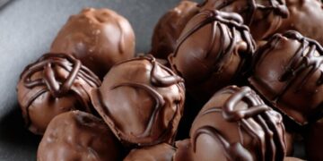 Чоколадни бомбици со кафе