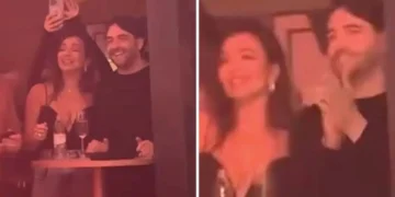 Северина со непознат маж се журка на концерт во Загреб