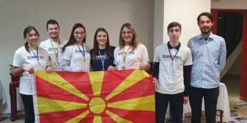 Сребрен и бронзен медал за македонскиот тим на Mатематичка олимпијада за студенти