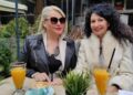 Двете Ирени уживаат на кафе во Пробиштип