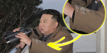 Ким ќе ги стрела телохранителите затоа што дозволиле да излезе од дома со бела дамка на капутот