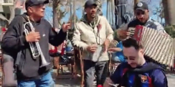 „Јовано Јованке“ ечеше во Шпанија пред натпреварот меѓу Барселона и Реал Мадрид