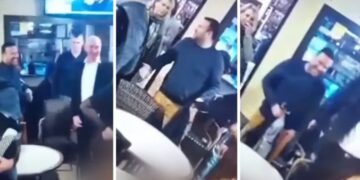 (Видео) Градоначалникот на Пула забрани српски народњаци да му пеат во градот, па се веселеше на Халид Бешлиќ