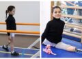 Шест годишната гимнастичарка Олександра ја загуби ногата во ракетен напад: сега повторно вежба со протеза