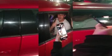 Елмас го соблече дуксерот на семафор и му го подари на фан на Наполи