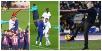 (Видео) Тепачки и расправии меѓу фудбалери и тренери на синоќешните дерби натпревари во Италија и Шпанија