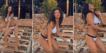 (Видео) Гавазова меша како Бразилка на плажа во Австралија