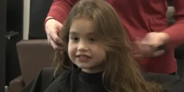 Седyмгодишниот Кристијан ја донираше косата за деца болни од рак