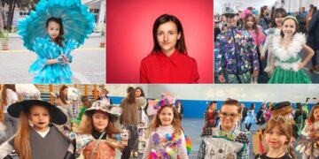 (Галерија) Ирина Тошева: преку „Еко модната ревија“ децата учеа за вредноста на отпадокот и грижата за животната средина