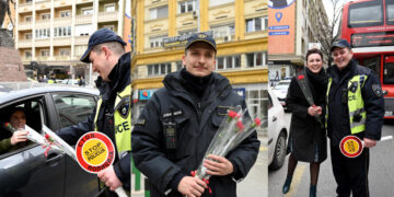 Место казни, полицијата делеше каранфили на улиците во Скопје