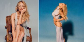 Памела Андерсон ги покажа пегите и позираше без шминка: забавно е да старееш