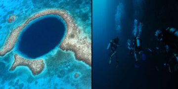 (Видеo) Нуркачи пронајдоа мртви тела на дното на Големата сина дупка