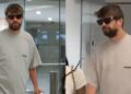 (Видео) Пике запуштен и со некој килограм вишок стигна во Мајами да ги види Шакира и децата
