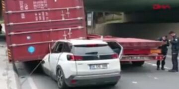 (Видео) Кошаркар на Анадолу Ефес преживеа страшна сообраќјка во Истанбул