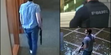 (Видео) Банкар застрелал пет колеги откако дознал дека ќе биде отпуштен