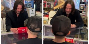 (Видео) Кинау Ривс изненади фан на промоција во Лос Анџелес