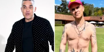 (Видео) Роби Вилијамс се соблече гол и предизвика дебата на социјалните мрежи: изгледаш болно, многу си слаб