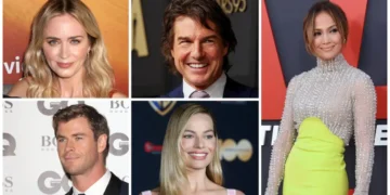 Том Круз е најплатениот актер за минатата година со заработка од 100 милиони долари, а Маргот Роби со 12