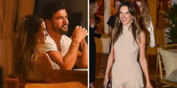 Алесандра Амбросио го прослави 42, роденден во друштво на непознат маж