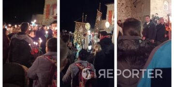 Ламбе чекаше да го поделат светиот оган од Ерусалим: Величествено за Велигден во манастирот Св. Јован Бигорски