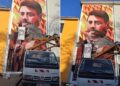 Гоце Делчев доби мурал на зградата од кумановската Гимназија