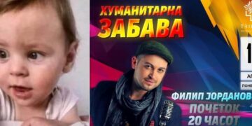 Хуманитарна забава во Скопје за Петар Димитров на кој му е дијагностициран „вест синдром“