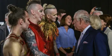 Кралот Чарлс се запозна со германските претставници на Евросонг