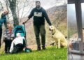 (Видео) Селска велигденска идила за семејството на Сара и Димитар: во село Лупште им дојде магаре на гости