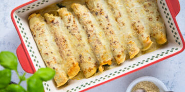 Оригинален рецепт за полнети мексикански палачинки