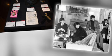 Парче хартија на кое пишувале Битлси е продадено за 65.000 долари