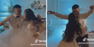 (Видео) Младоженци со нивниот танц станаа популарни на Тик ток