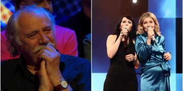 Раде Шербеџија од публика ја бодри ќерката Луција во полуфиналето на шоуто „Ѕвездите пеат“