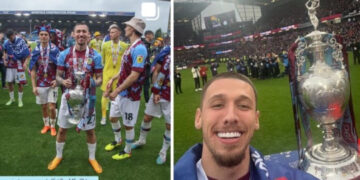 Македонскиот фудбалер Дарко Чурлинов освои пехар во Англија