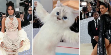 Мет Гала 2023: Кардашијан како во Плејбој, сестра и го покажа газот, Џаред Лето стана мачка